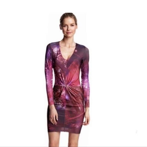 ⭐️ Host Pick ⭐️ Ted Baker | Makala Twinkle Trees Print Dress - Picture 1 of 13